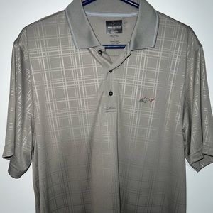 Greg Norman for Tasso Elba Play Dry Golf Polo Large